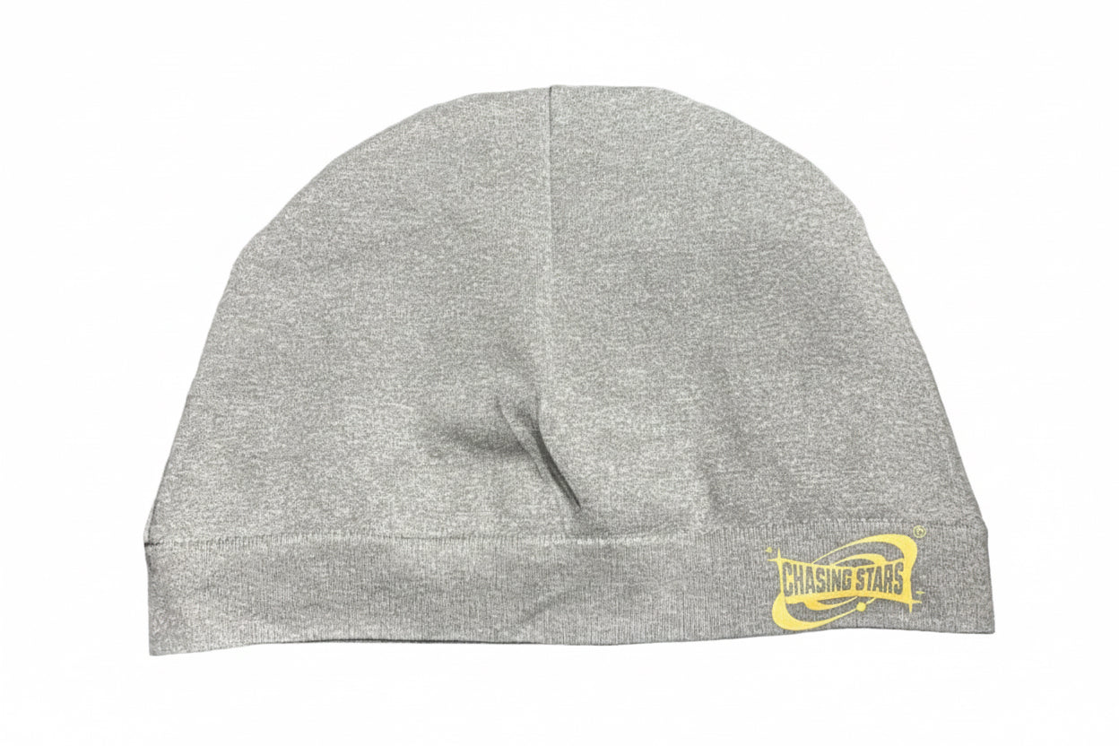 Satin-Lined Skull Cap – Grey